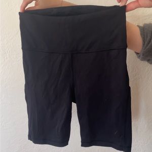 Athleta Stash bike shorts